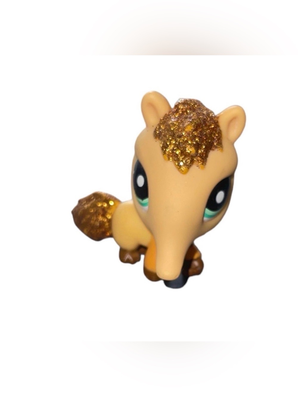 Authentic Vintage Littlest Pet Shop LPS 2133 Glitter Anteater